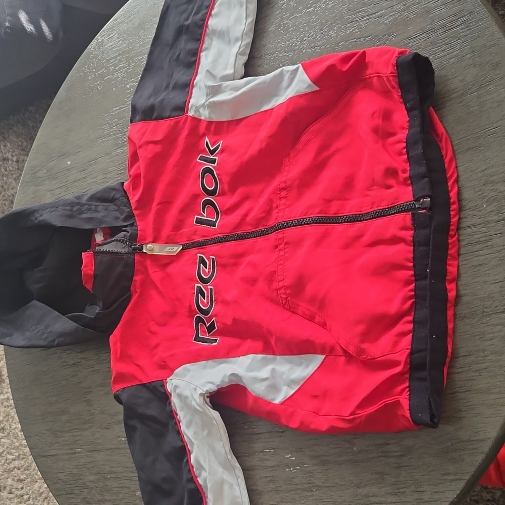Reebok 2 piece windbreaker set